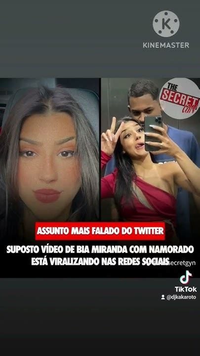 bia miranda vazou video|Ex